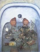 Frida Kahlo What the water gave me oil painting